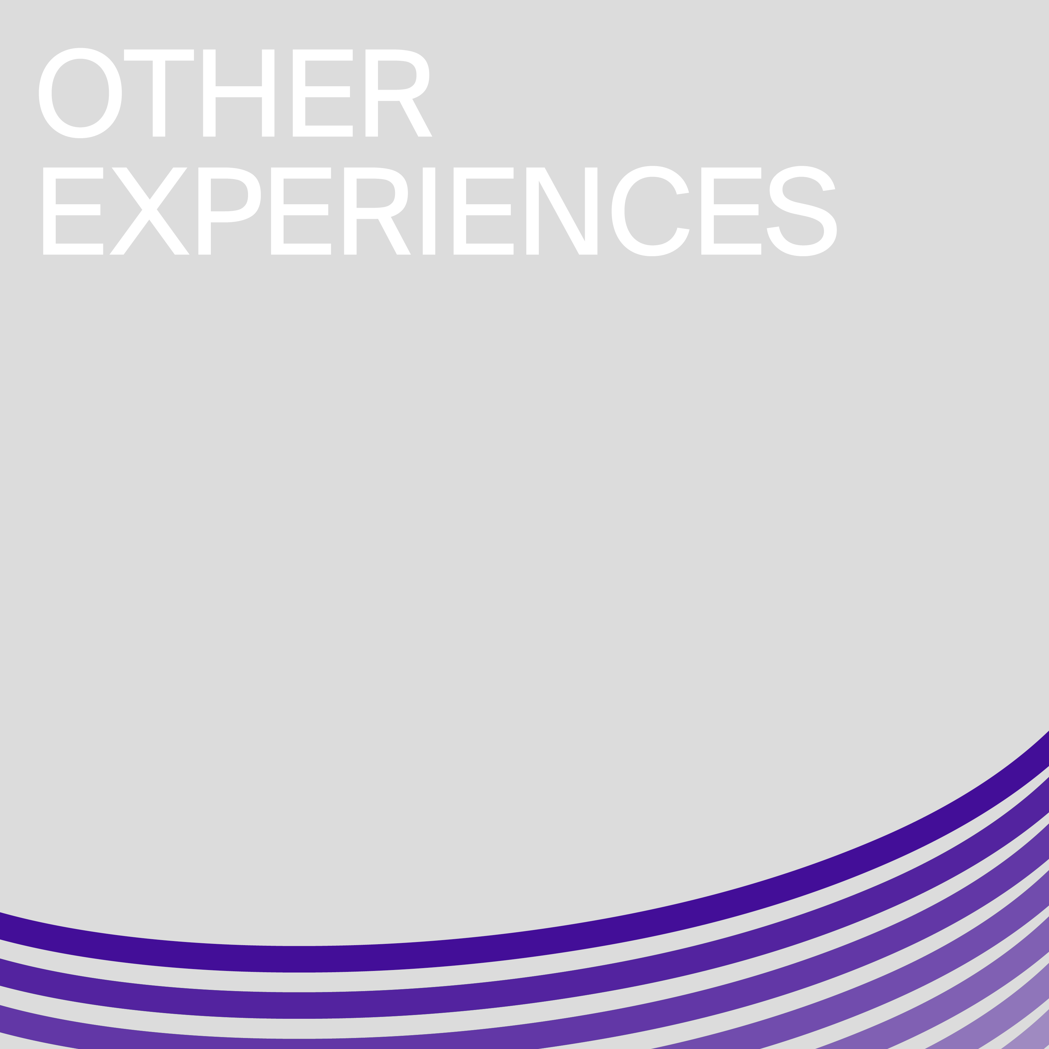 other experiences